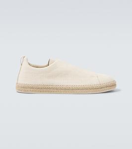 Эспадрильи Triple Stitch Zegna, Pumice White