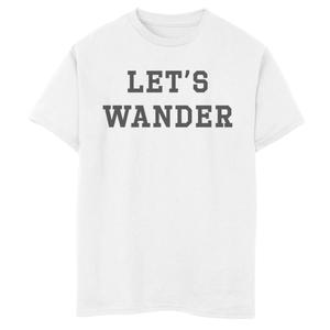 Модная футболка Lets Wander с рисунком для мальчиков 8–20 лет Licensed Character