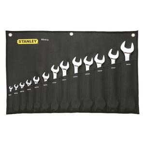 Stanley Набор из 13 метрических тонкополированных двусторонних гаечных ключей 93-613-22, комплект может быть изготовлен по индивидуальному заказу
