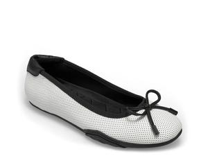 Балетки Aerosoles Onyx Ballet Flat, белый/черный