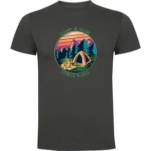 Футболка с коротким рукавом Kruskis Stress Less, серый