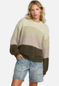 Джемпер RVCA Jumper, Cypress Green/Beige