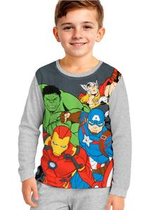 Пижама Avengers, серый