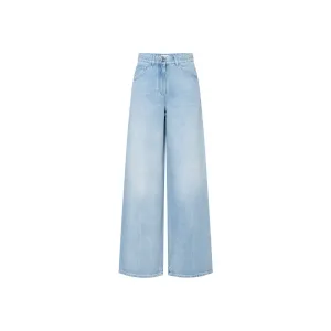 CHANEL Джинсы женские синие