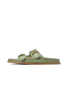Cole Haan Сандалии MARISOL с анатомической стелькой, цвет масляно-зеленый, светло-зеленый