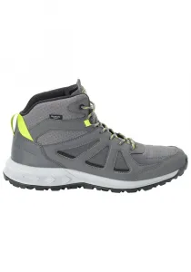 Кроссовки Jack Wolfskin "WOODLAND 2 TEXAPORE MID M", цвет Pebble-Grey