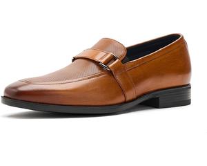 Мужские лоферы Johnston & Murphy Gibbons Embossed Bit, Tan Full Grain