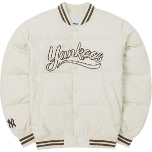 Куртка пуховая New York Yankees FW25 Unisex MLB, cream