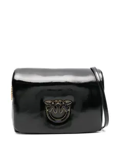 Сумка через плечо Love Click Puff PINKO, черный