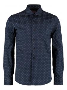 Футболка с длинными рукавами и принтом THE (Alphabet), синий