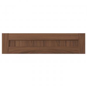 Передняя часть ящика IKEA, 80x20 см, цвет brown walnut effect