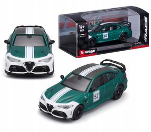 Alfa Romeo Giulia GTAm 1:43 Bburago RACE 18-36914 ИТАЛЬЯНСКИЙ АВТОМОБИЛЬ