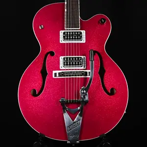 Gretsch G6120T-HR Brian Setzer Signature Hot Rod Hollow Body с Bigsby - Magenta Sparkle (JT23020559)