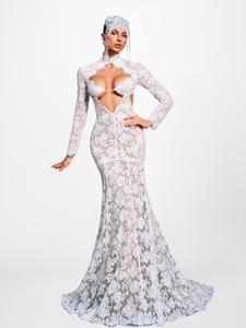 Платье Mew Mews Edalene, белый