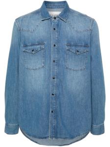FRAME джинсовая рубашка в стиле вестерн, синий