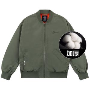 OLRIK ОЛРИК Куртка унисекс, Утолщенный черный