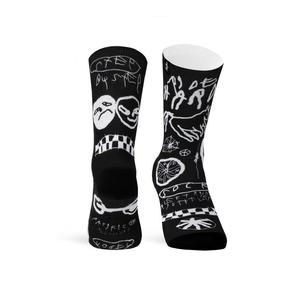 Носки для бега из ткани Coolmax Unisex Vogel, сублимированный Многоцветный PACIFIC AND CO, цвет blanco