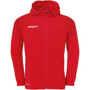 Куртка uhlsport Kapuzenjacke GOAL 25 EVO WOVEN HOOD JACKET, красный