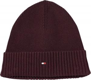 Мужская хлопковая шапка Tommy Hilfiger, Dark Cabernet