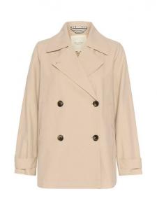 Тренч Sif из льняной смеси Part Two, White Pepper