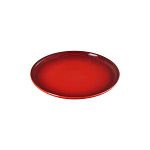 Большая обеденная тарелка Coupé Le Creuset, вишня