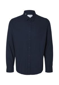 Рубашка с длинными рукавами Selected, синий