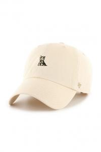 Бейсболка хлопковая Dog Base Runner Icon 47 Brand, бежевый
