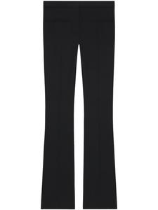 Courrèges расклешенные брюки Heritage, черный