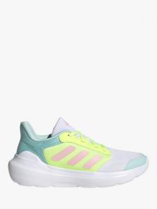Детские кроссовки Tensaur Run 3.0 со шнурками adidas, White/Yellow