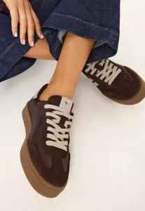Тренеры Tamaris, Brown/Metallic-Coloured