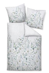 Постельное белье Mako из атласа, 135x200 см, зеленое Janine, зеленый