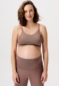 Бюстгальтер Noppies NOPPIES MATERNITY ESSENTIALS SEAMLESS PUMPING AND NURSING BRA MAE SENSIL BREEZE, Deep Taupe/Mottled Beige