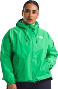 Женская куртка-дождевик The North Face Antora с капюшоном, зеленый