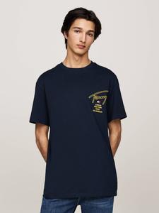 Футболка Tommy Jeans Regular Fit, темно-синий