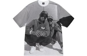 Футболка X GANG STARR SS23 унисекс белая Stussy, белый