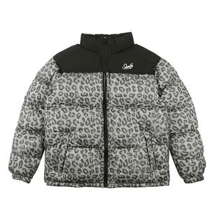Slamble Пуховик Unisex, Gray Leopard