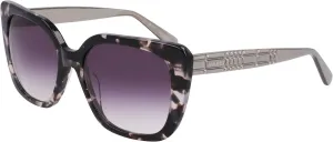 Солнцезащитные очки с оправой из черного мрамора под черепаховую панцирь от Nine West, 015 - Black Marble Tortoise