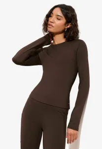 Студийный топ с длинным рукавом Friends Like These, Chocolate Brown