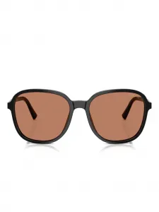 Солнцезащитные очки в квадратной оправе Miu Miu, коричневый