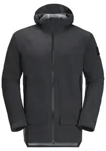 Функциональная парка Jack Wolfskin "GOLDGEWANN PARKA M", с капюшоном, цвет Phantom