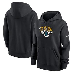 Женская черная толстовка с капюшоном Jacksonville Jaguars Club Fleece Nike