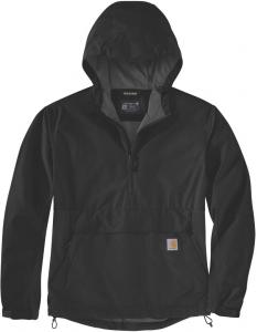Куртка Carhartt Rain Defender Loose Fit Lightweight Packable Jacket, черный