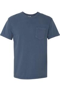 Футболка Comfort Colors Garment-Dyed Heavyweight Pocket, цвет midnight