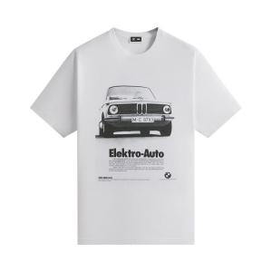 Винтажная футболка Kith x BMW Electro Auto, белый
