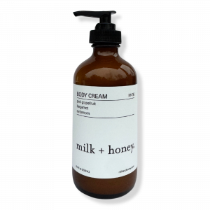 Крем для тела Milk + Honey, Pink Grapefruit, Bergamot, Cardamom