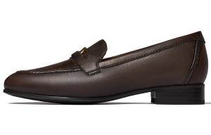 Clarks Лоферы женские коричневые