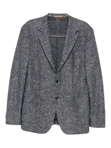 Пиджак в клетку Boss, синий