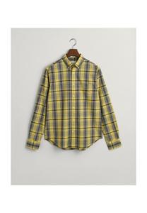 Рубашка с длинным рукавом GANT, цвет Parchment Yellow