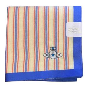 Vivienne Westwood Шелковый  шарф Unisex Blue Yellow