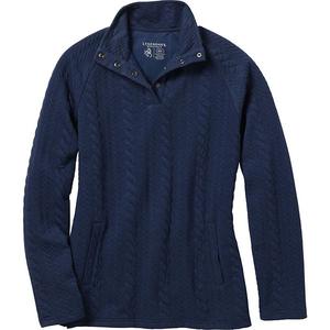 Женский свитер с ажурным узором Legendary Whitetails, Crater Lake Blue